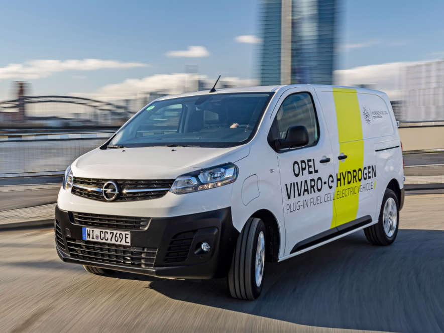 Opel Vivaro-e Hydrogen, вигляд збоку